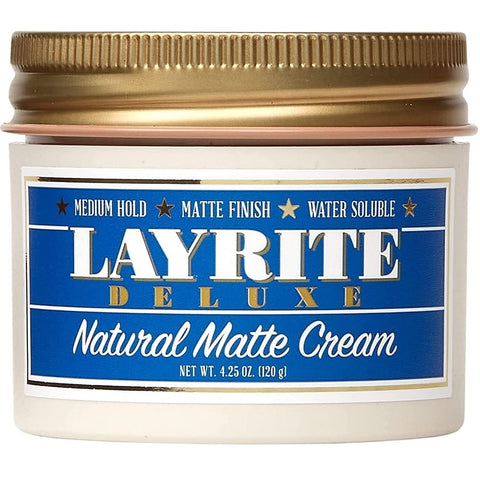 layrite natural matte cream pomade 120g sharpcut