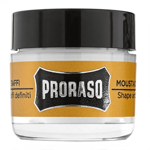 Proraso Moustache Wax Wood Spice 15ml sharpcut