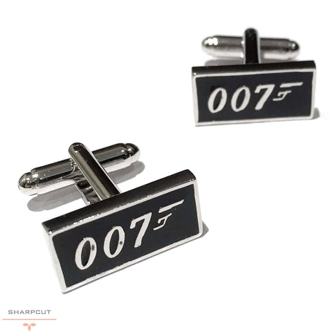 James Bond 007 Cufflinks sharpcut