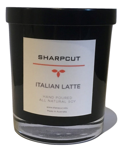 Soy Candle Caramel Pistachio Coffee Italian Latte sharpcut